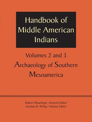cover image of Handbook of Middle American Indians, Volumes 2 and 3